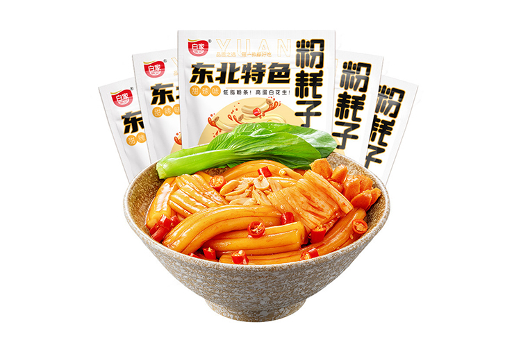 BAIJIAYUANQI'S GLUTINOUS RICE NOODLES 20PACKS 290G